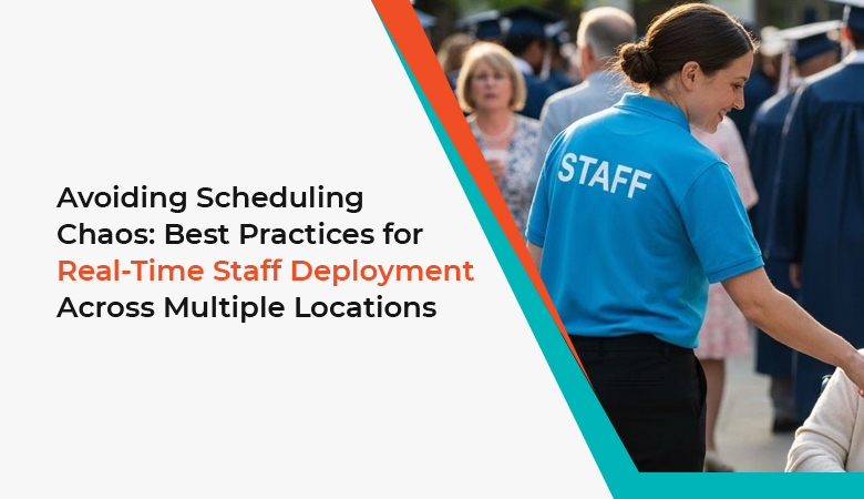 Real-time staff deployment best practices for multiple locations
